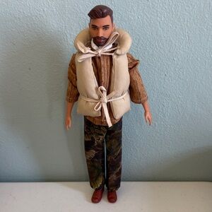 Mattel Ken Doll From Shaving & Bathroom Playset FYK53